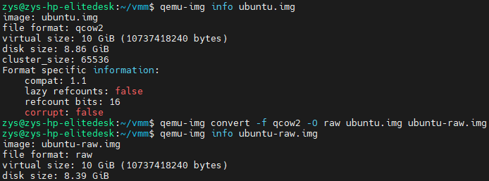 磁盘文件格式比较