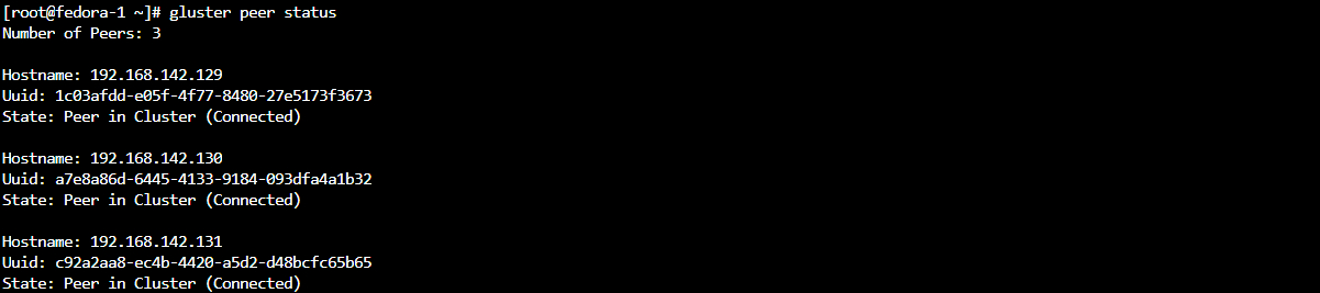 gluster-peer-status